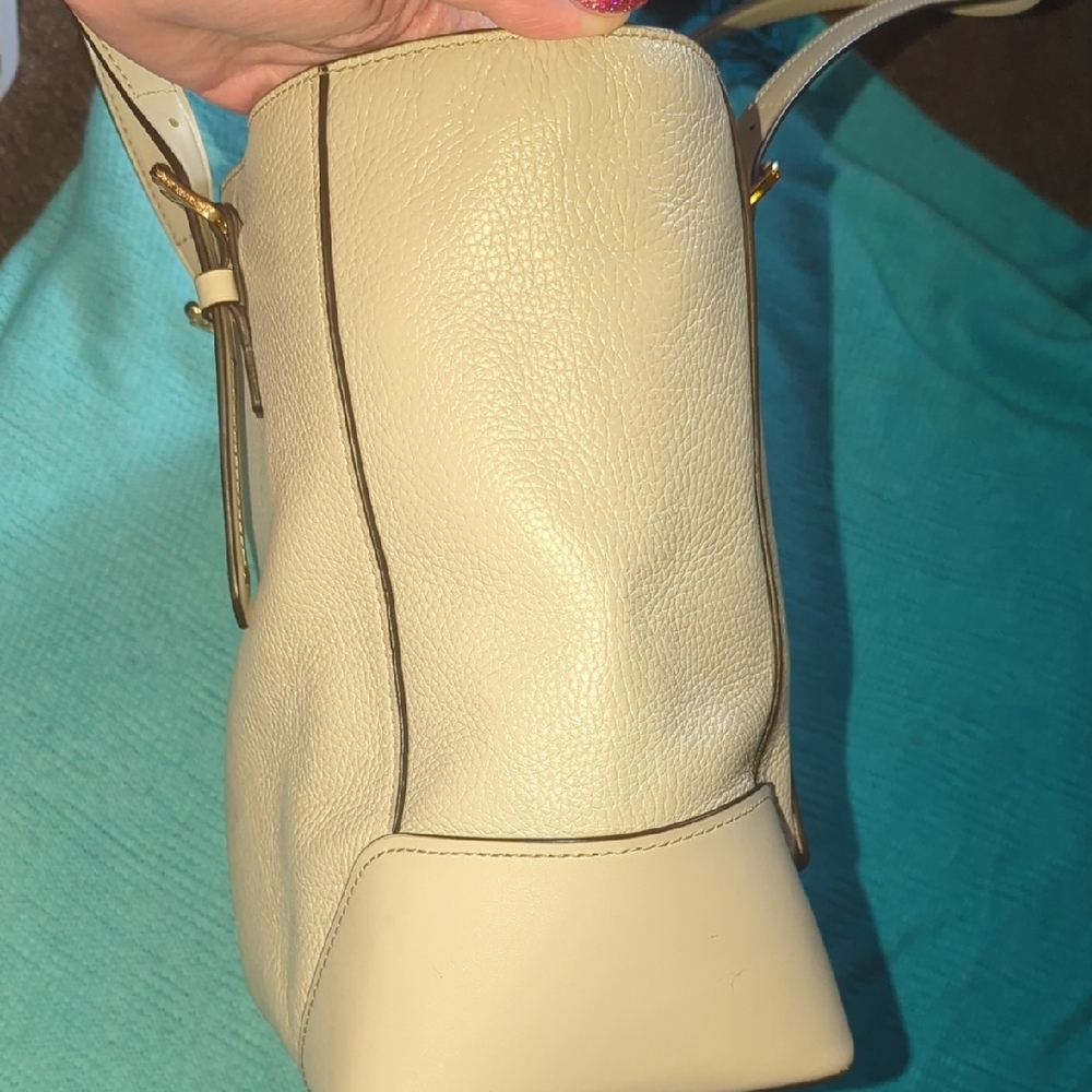 MICHAEL KORS Beige Leather Tote - Picture 6 of 16